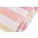 Borg Living Striped Badehåndklæde Hvid, Pink, Gul (200x100cm)