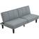 Mainstays Studio Futon Grey Sofa 66" 2 Seater