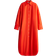 H&M Oversized Cotton Shirt Dress - Bright Red
