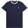 Fred Perry Taped Ringer T-Shirt - Carbon Blue
