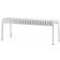 Hay Palissade 120cm - Hot Galvanised Steel Garden Bench