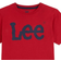 Lee Wobbly Graphic T-shirt - Red