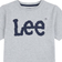 Lee Wobbly Graphic T-shirt - Vintage Grey Heather