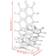 vidaXL 242331 Silver Wine Rack 26x54cm