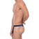 2(X)IST Essential Cotton Y-Back Thong 3-pack - Navy/Cobalt/Porcelain