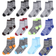 Shein Children's Solid Color Spring And Autumn Winter Socks - 12 Pairs