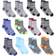 Shein Children's Solid Color Spring And Autumn Winter Socks - 12 Pairs