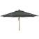 Brafab Parma Parasol - Grey 350cm