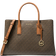 Michael Kors Ruthie Large Signature Logo Satchel - Brn/Acorn