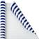 Jam Paper Gift Wrapping Papers Striped Blue/White 2-pack