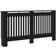 vidaXL Cubierta Para Radiador MDF Negro 152x19x81 cm
