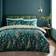 Dunelm Watercoloured Floral & Pillowcase Set Duvet Cover Multicolour, Blue (220x260cm)