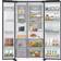 Samsung RS94F Side-By-Side Mit AI Home Und Festwasseranschluss 912 mm Silber