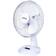 Oypla 12" Oscillating Desk Top Fan White