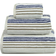 Allure Merlin Stripe Guest Towel Multicolour (90x50cm)