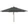 Brafab Parma Parasol - Natural Colored/Grey 350cm