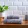 Fusion Matteo Cotton Bath Towel Grey (130x70cm)