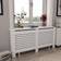 vidaXL Radiatorombouw 172 x 19 x 81.5 cm MDF Wit