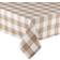 DII Buffalo Tablecloth Brown, White (304.8x152.4cm)