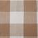 DII Buffalo Tablecloth Brown, White (304.8x152.4cm)