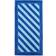 Dunelm Diagonal Stripe Beach Bath Towel Blue (140x70cm)