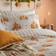 Riva Home Gretel Duvet Cover Orange, White (260x220cm)