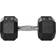 Homcom Single Rubber Hex Dumbbell 15KG