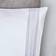 Appletree Embroidered Band Duvet Cover White, Silver (260x220cm)