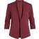 Vila 3/4 Sleeved Fitted Blazer - Carmine Red