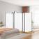 vidaXL 5-Panel White Room Divider