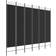 vidaXL 6-Panel Black Rumdeler 240x100cm