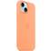 Apple Silicone Case with MagSafe for iPhone 15 Orange Sorbet