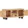 vidaXL Solid Mango Wood Natural TV Bench 110x50cm