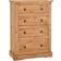 SECONIQUE Corona Brown Chest of Drawer 92x130cm