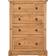 SECONIQUE Corona Brown Chest of Drawer 92x130cm