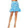 Pieces Shadow Short Skirt - Tanager Turquoise