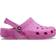 Crocs Kid's Classic Watercolor Marbled Clog - Pink Swirl