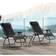 OutSunny Zero Gravity Lounger Folding Recliner Chair 2 Pcs