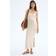 H&M Light Beige Rib-Knit Dress Size M