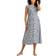 Ripe Maternity Edie Print Nursing Dress Indigo White