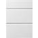 GoodHome Façade De Cuisine 1 Tiroir 2 Casseroliers - Blanc
