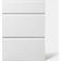 GoodHome Façade De Cuisine 1 Tiroir 2 Casseroliers - Blanc