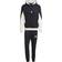 adidas Jogginganzug Fleece Colorblock Hooded Herren - Black/White