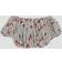 River Island Girls Black Gingham Cherry Bardot Crop Top