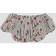 River Island Girls Black Gingham Cherry Bardot Crop Top
