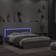 vidaXL 3207607 Bed Frame with Headboard Grey Sonoma 155x203cm