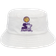Starter Reversible Airball Bucket Hat - White