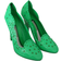 Dolce & Gabbana Floral Crystal Cinderella - Green