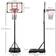 Sportnow Kids Adjustable Basketball Hoop and Stand with Wheels
