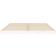 vidaXL 823440 Bed Frame without Mattress White Sengeramme 154x203.5cm